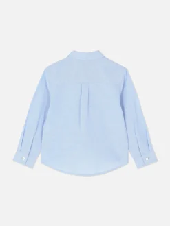 Hemden|Primark Langärmeliges Oxfordhemd (kleine Jungen) Blau