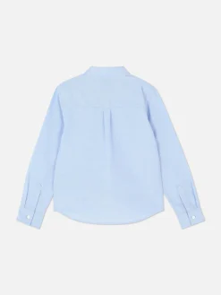 Hemden|Primark Langärmeliges Oxfordhemd (Teeny Boys) Blau