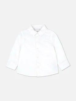 Tops Und T-Shirts|Primark Langärmliges Hemd Aus Popeline Weiß