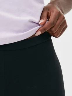 Hosen Und Leggings|Primark Leggings Aus Baumwolle Schwarz