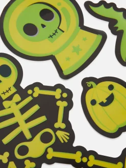 Halloween-Deko Und Süßigkeiten|Halloween Alle|Primark Leuchtende Halloween-Fenstersticker Orange