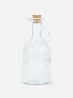 Geschirr|Primark Ölkännchen Aus Geriffeltem Glas Transparent