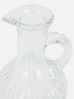 Geschirr|Primark Ölkännchen Aus Geriffeltem Glas Transparent