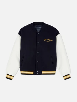 Jacken Und Mäntel|Primark „Los Angeles“ College-Jacke Marineblau