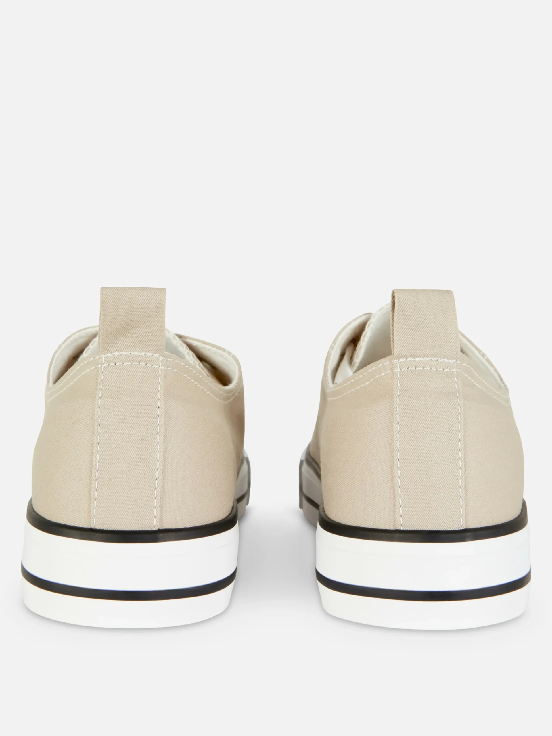 Sneakers|Primark Low-Top-Sneaker Aus Canvas Naturfarben