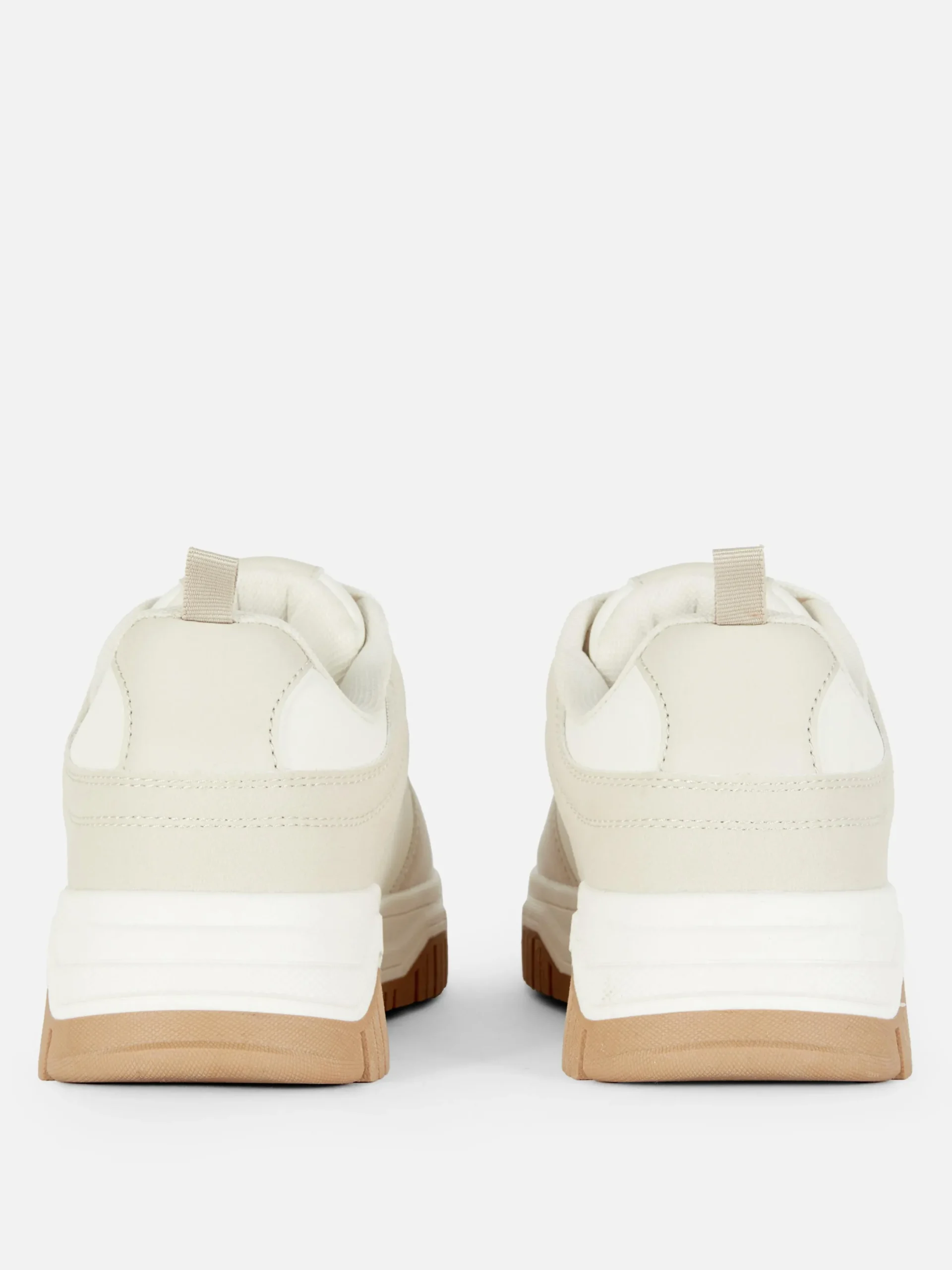 Sneakers|Primark Low-Top-Sneaker Im Skater-Stil Naturfarben