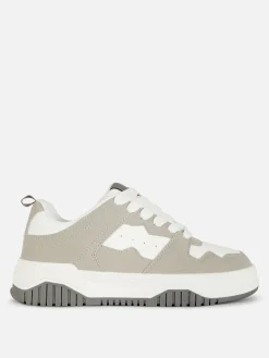 Sneakers|Primark Low-Top-Sneaker Im Skater-Stil Grau