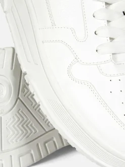 Sneakers|Primark Low-Top-Sneaker Im Skater-Stil Weiß