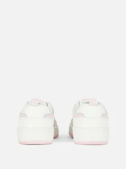 Sneakers|Primark Low-Top-Sneaker Mit Einsätzen Weiß
