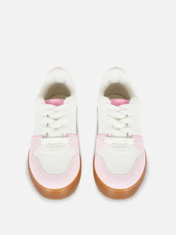 Sneakers|Primark Low-Top-Sneaker Mit Gummisohle Weiß