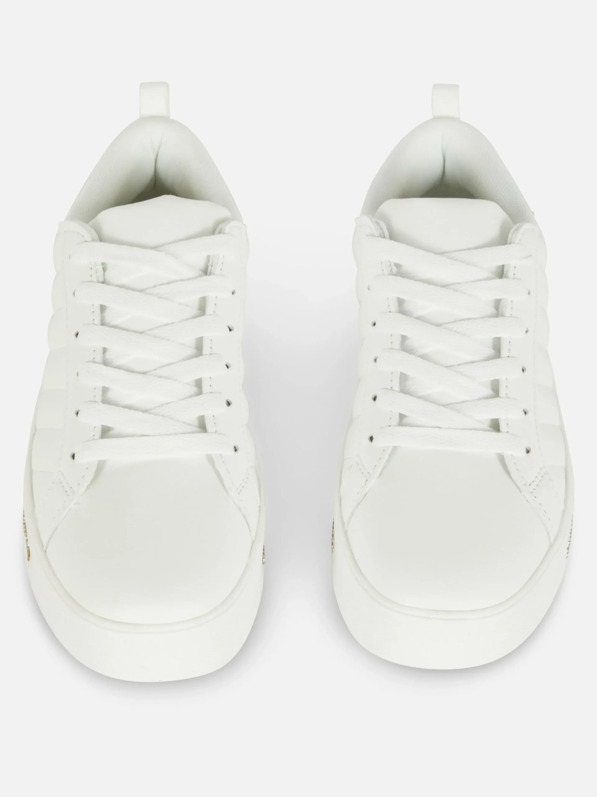 Sneakers|Primark Low-Top-Sneaker Mit Strasssteinen-Detail Weiß
