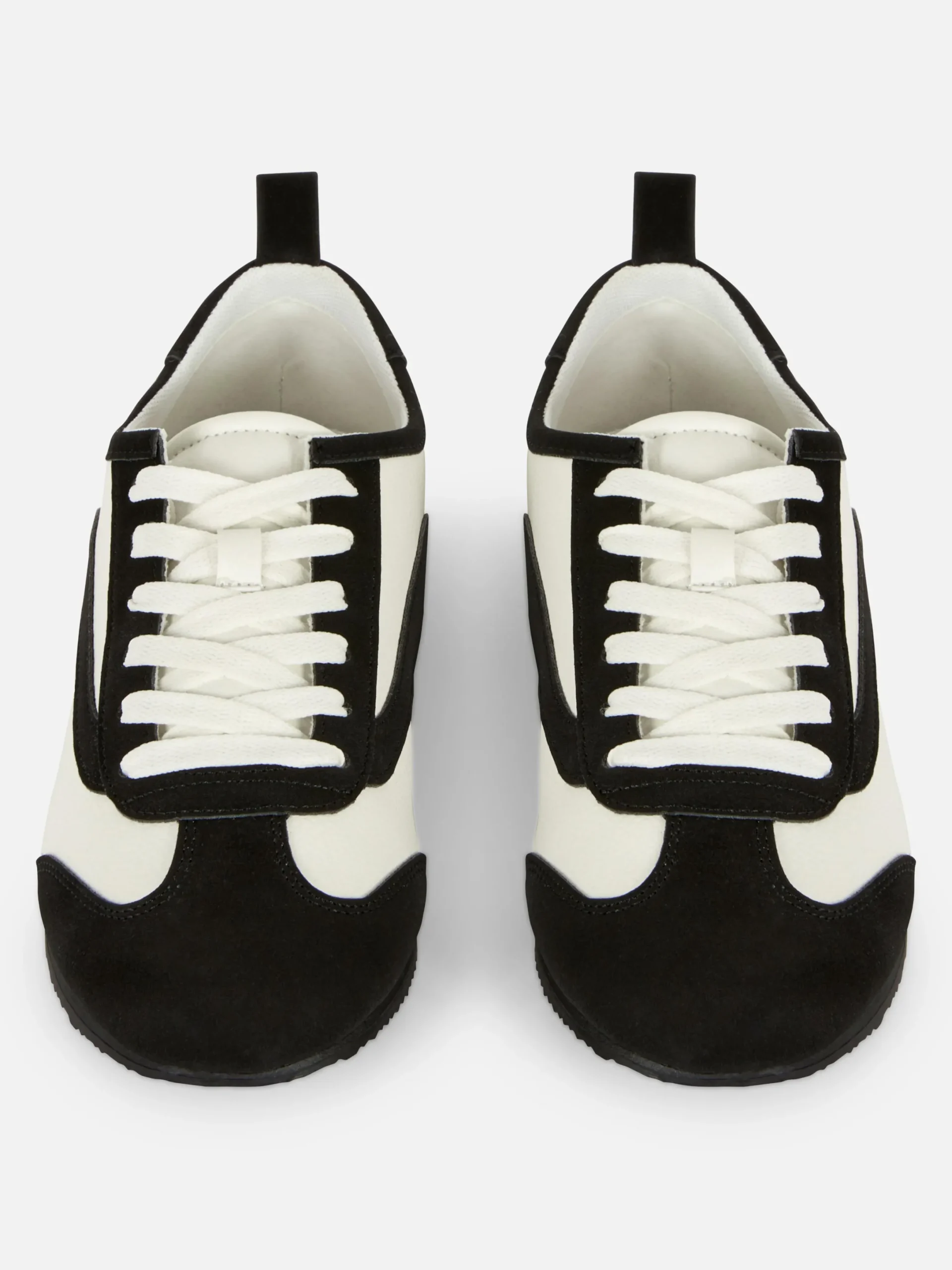 Sneakers|Primark Low-Top-Sneaker Zum Schnüren Mit Plimsoll Schwarz