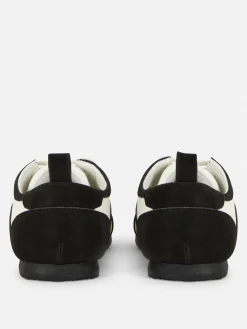 Sneakers|Primark Low-Top-Sneaker Zum Schnüren Mit Plimsoll Schwarz