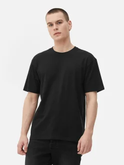Tops Und T-Shirts|Primark Lässig Geschnittenes T-Shirt Schwarz