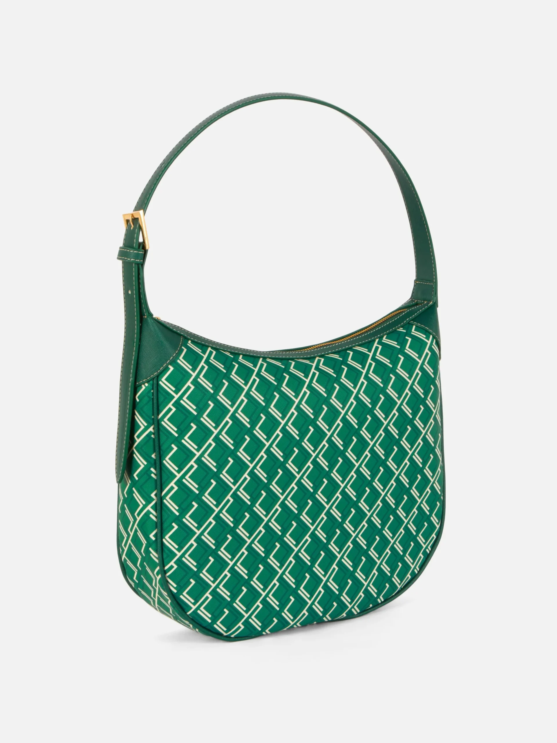 Taschen Und Portemonnaies|Primark Lässige Tragetasche Mit Monogramm Grün