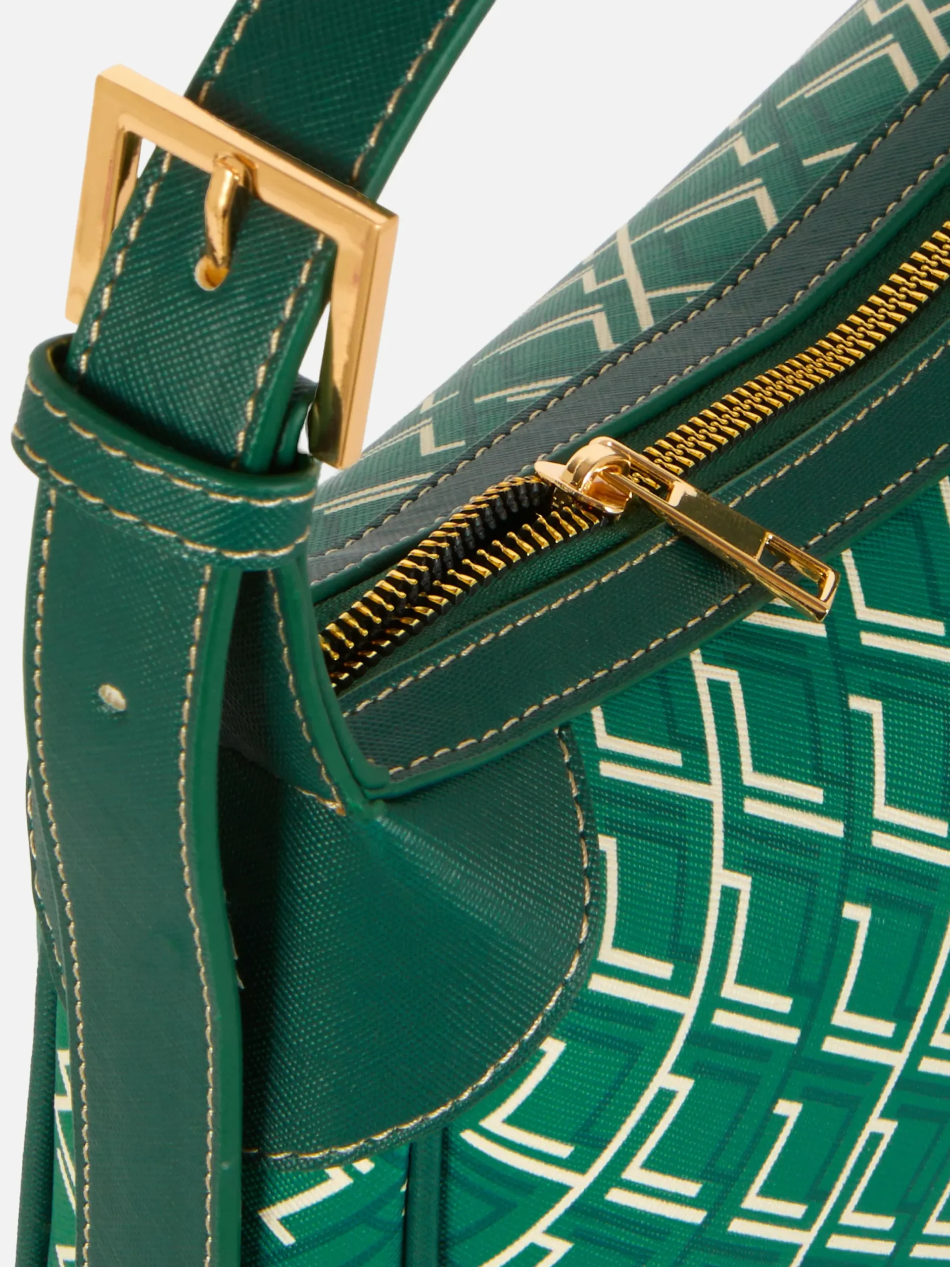 Taschen Und Portemonnaies|Primark Lässige Tragetasche Mit Monogramm Grün
