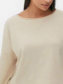 Hoodies Und Sweatshirts|Primark Lässiges, Kurzes Sweatshirt Steinfarben