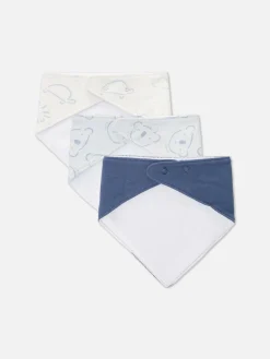 Füttern Und Abstillen|Primark Lätzchen Mit Tier-Grafik, 3er-Pack Blau