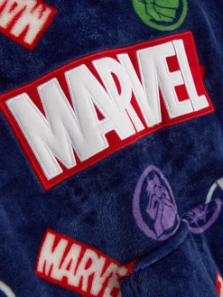Snuddies Und Einteiler|Primark „Marvel Avengers“ Snuddie Mit Logo Für Kinder Marineblau