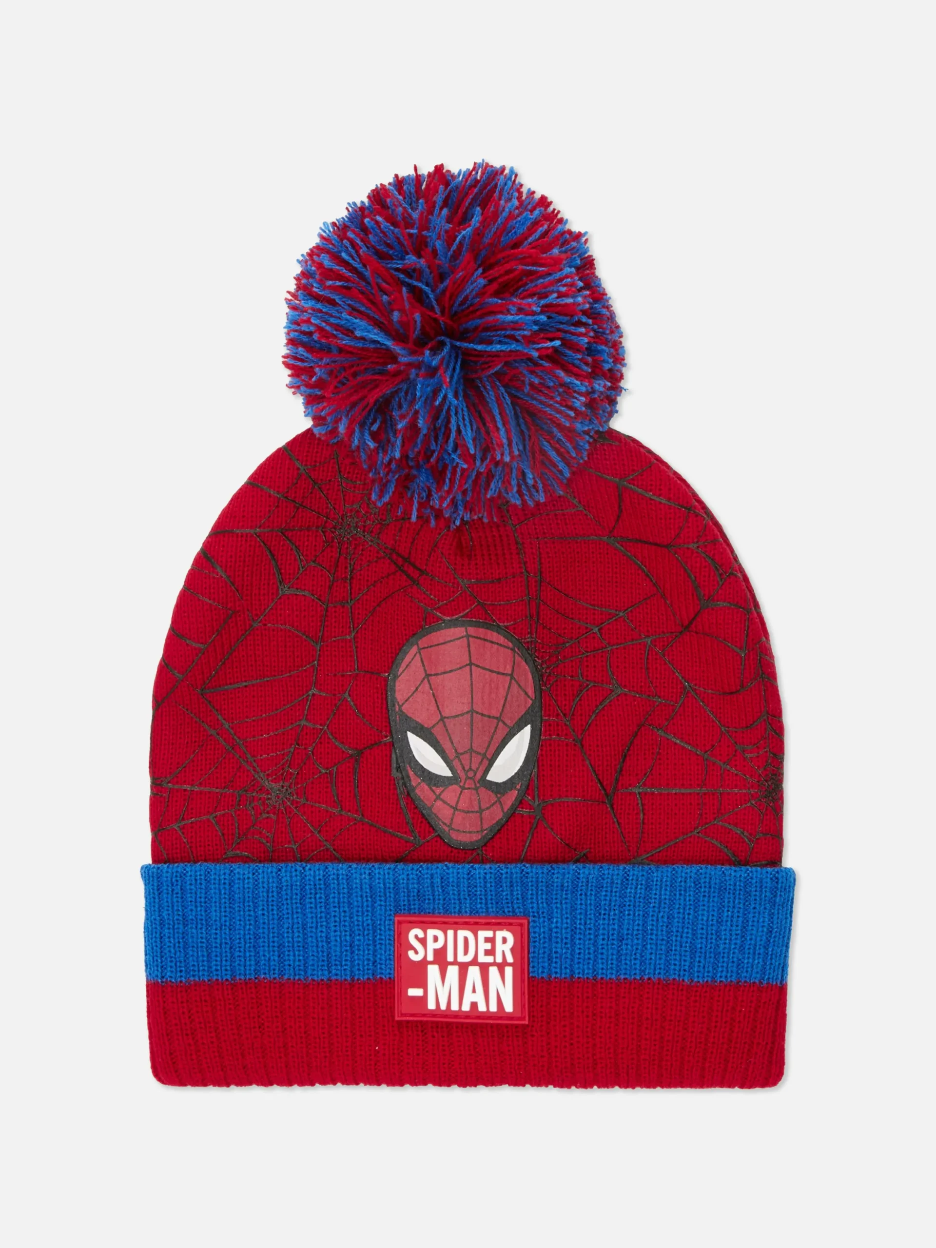 Mützen, Handschuhe Und Schals|Primark „Marvel Spider-Man“ Beanie Mit Pompon Rot