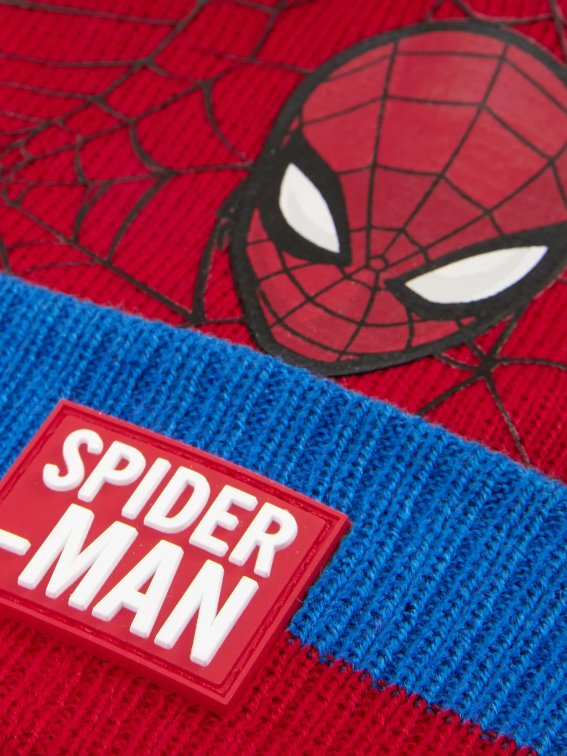 Mützen, Handschuhe Und Schals|Primark „Marvel Spider-Man“ Beanie Mit Pompon Rot