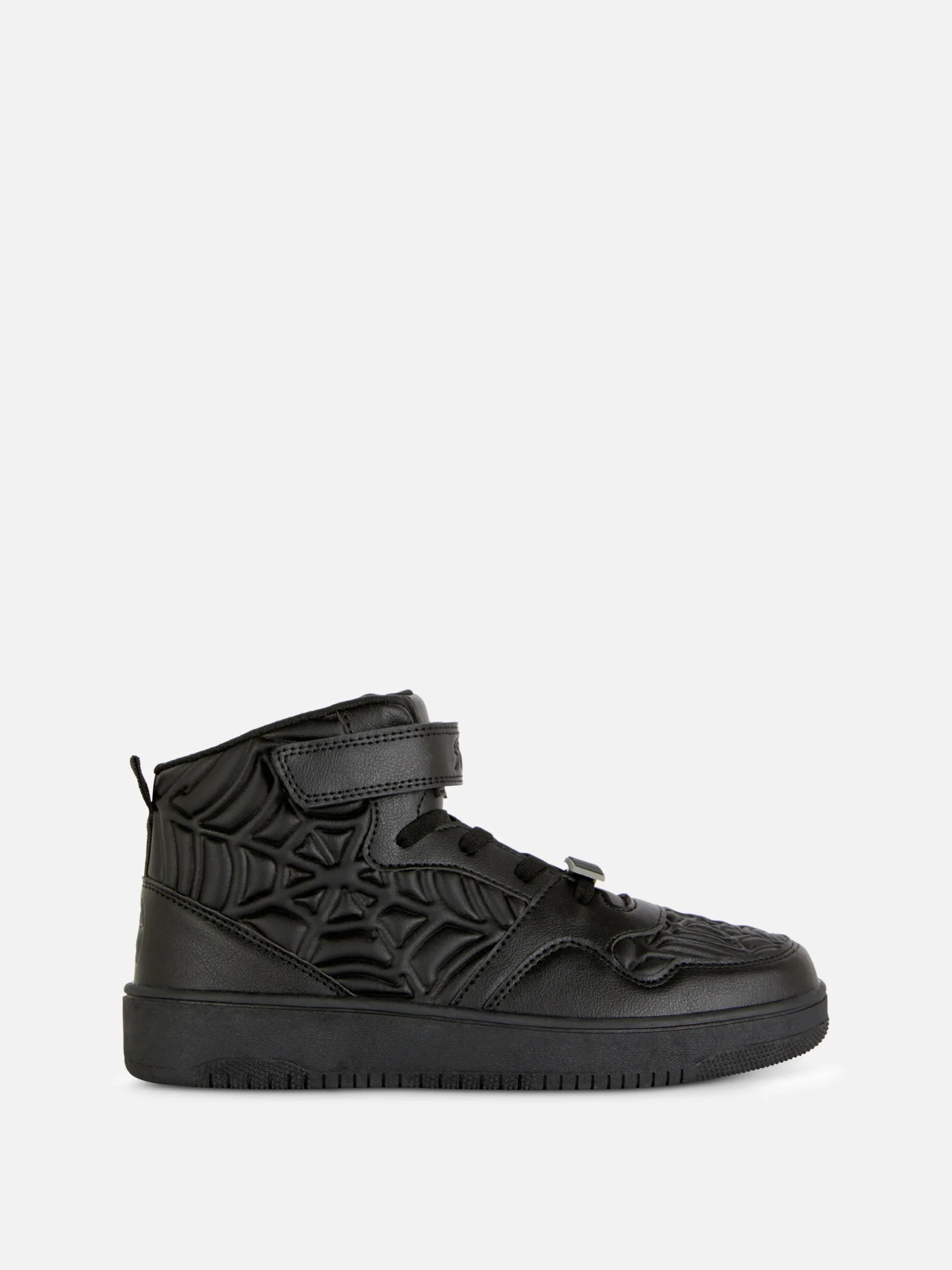 Sneakers|Primark „Marvel Spider-Man“ High-Top-Sneaker Mit Prägung Schwarz