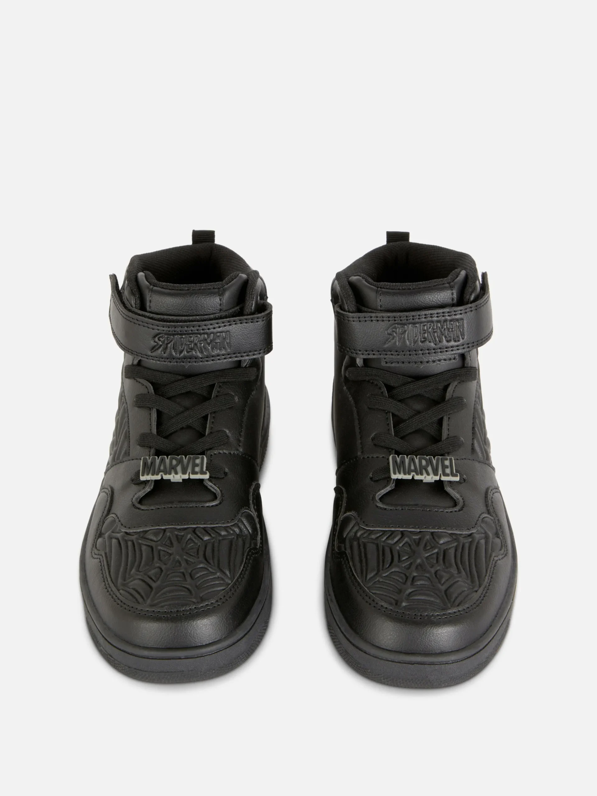 Sneakers|Primark „Marvel Spider-Man“ High-Top-Sneaker Mit Prägung Schwarz
