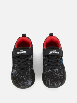 Sneakers|Primark „Marvel Spider-Man“ Low-Top-Sneakers Schwarz
