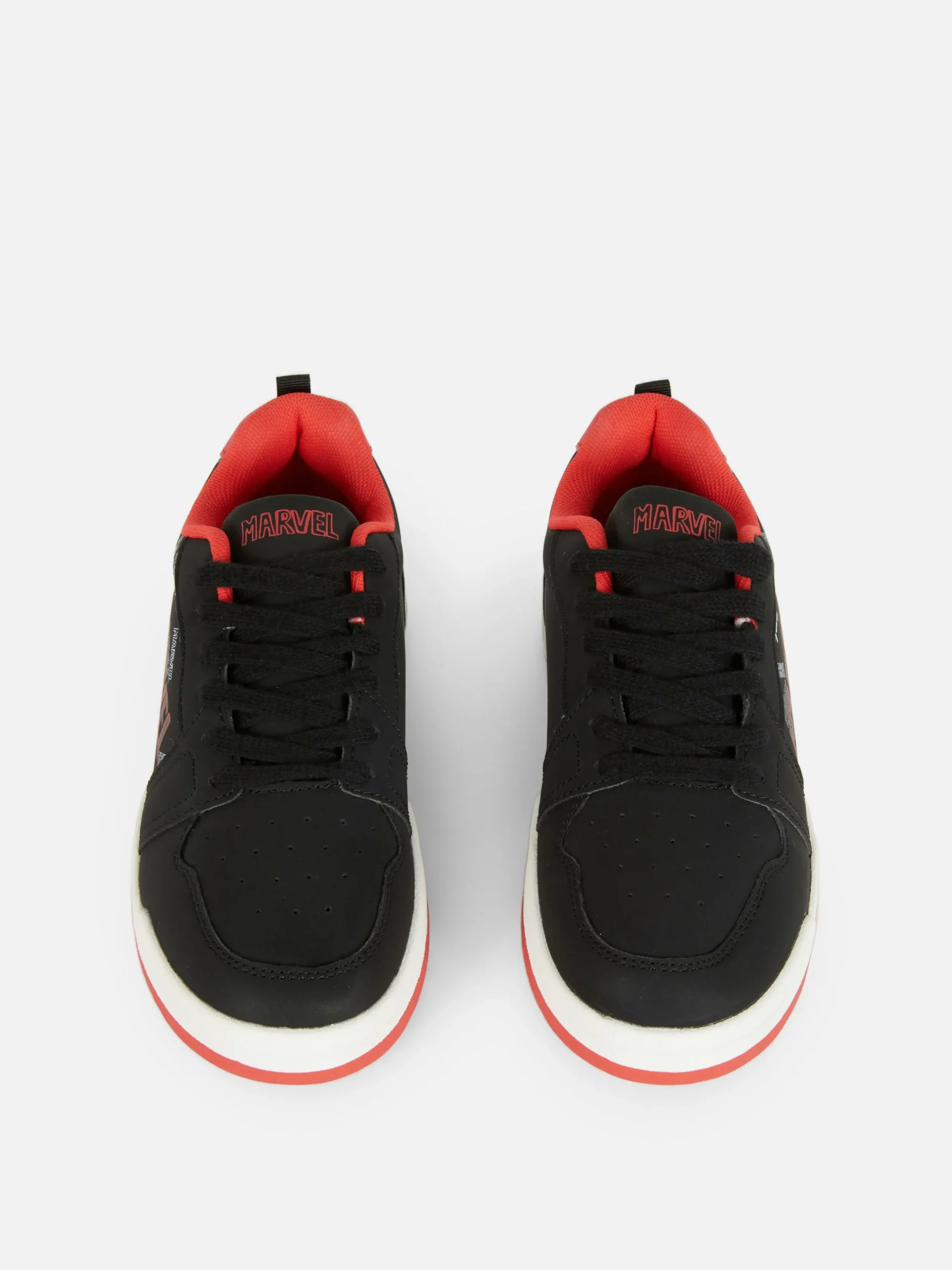 Sneakers|Primark „Marvel Spider-Man Miles Morales“ Low-Top-Sneaker Schwarz