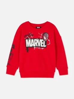 Hoodies Und Sweatshirts|Primark „Marvel Spider-Man Miles Morales“ Sweatshirt Rot