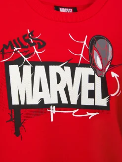 Hoodies Und Sweatshirts|Primark „Marvel Spider-Man Miles Morales“ Sweatshirt Rot