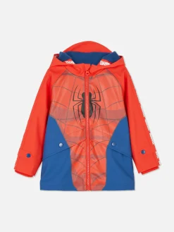 Jacken Und Mäntel|Primark „Marvel Spider-Man“ Regenmantel Rot