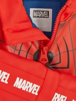 Jacken Und Mäntel|Primark „Marvel Spider-Man“ Regenmantel Rot