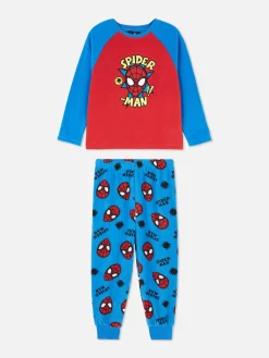Schlafanzüge Und Nachtwäsche|Primark „Marvel Spider-Man“ Schlafanzug Aus Fleece Rot
