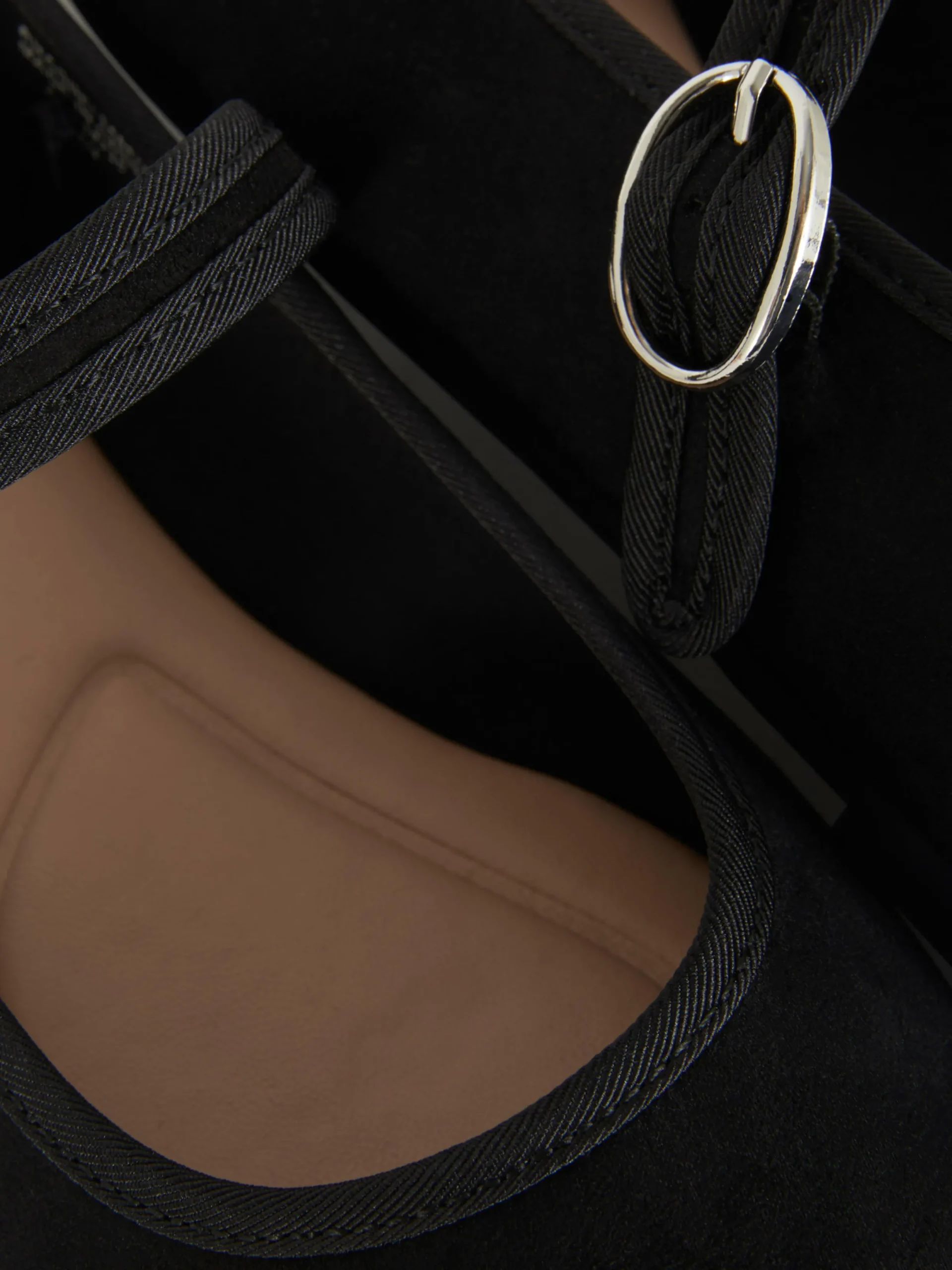 Flache Schuhe|Primark Mary Jane Ballerinas Schwarz
