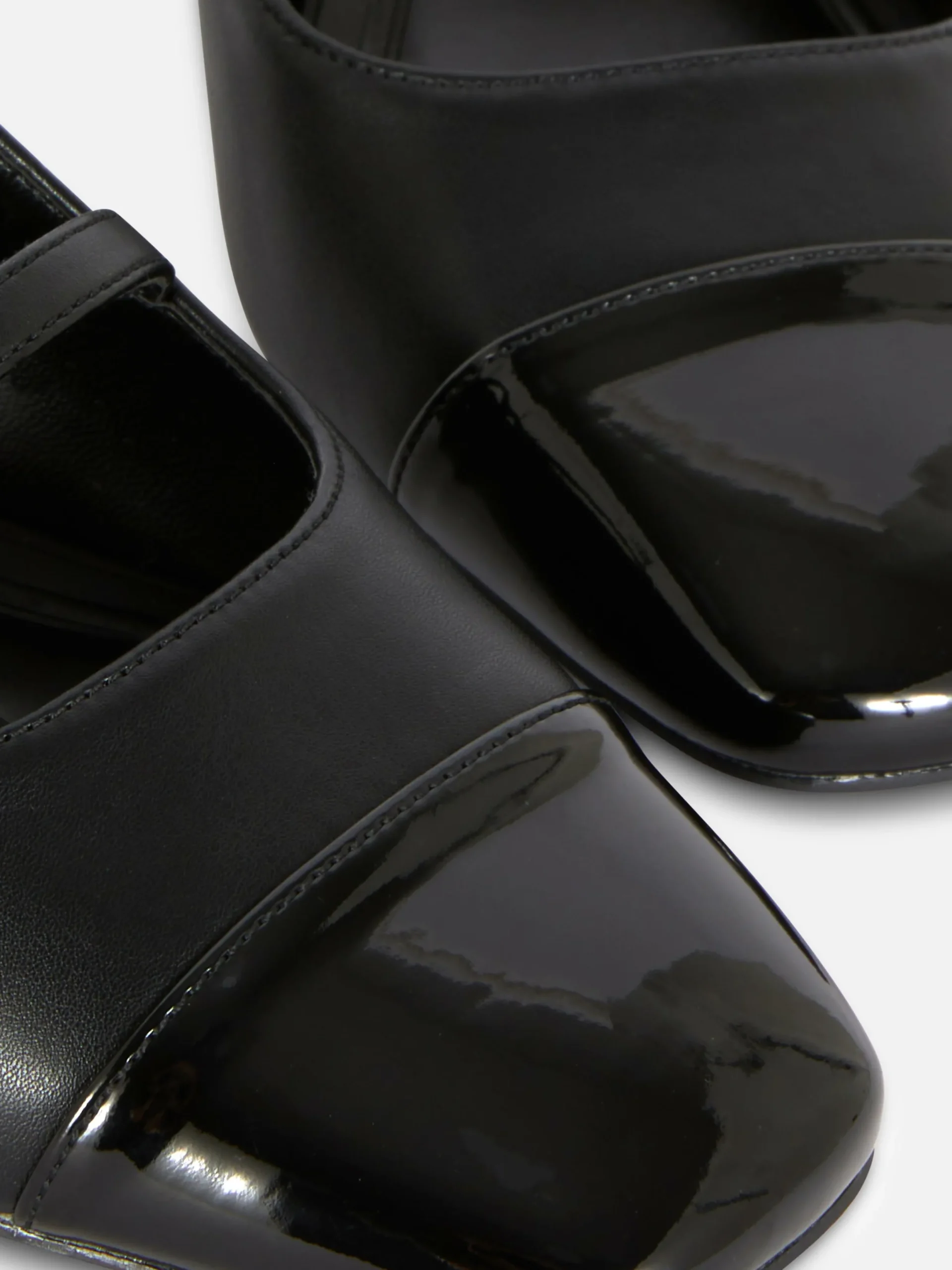 Heels|Primark Mary-Jane-Slingbacks Mit Blockabsatz Schwarz