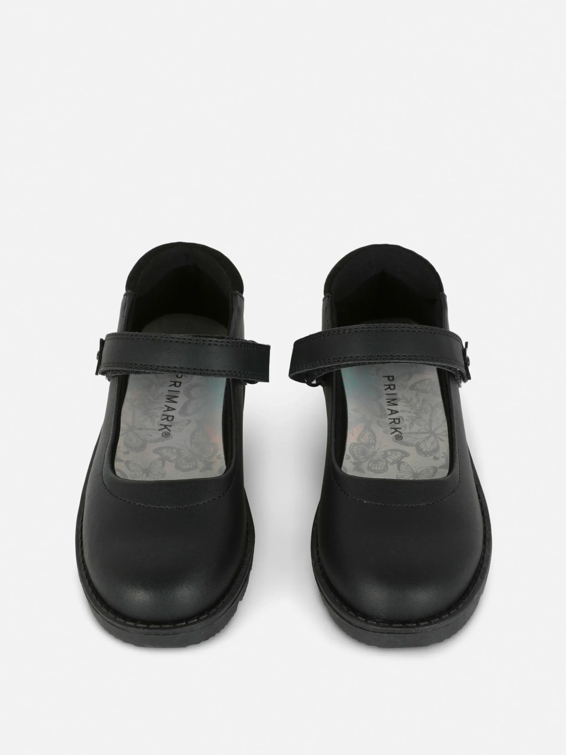 Flache Schuhe|Primark Matte Mary Janes Für Die Schule Schwarz