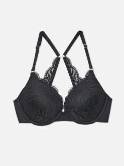 Bhs|Primark Maximize Racerback-BH Mit Spitze, Körbchengröße A–D Schwarz