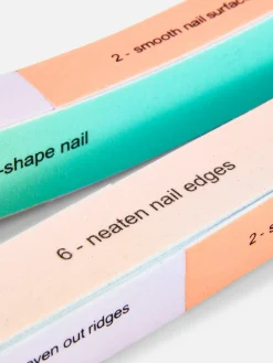 Nagelbehandlungen|Primark Mehrseitige Nagelpolierblöcke, 2er-Pack Multi