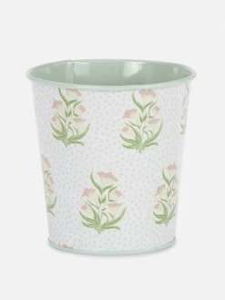 Blumentöpfe Und -Ständer|Primark Metall-Blumentopf Mit Print Multi