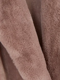 Bademäntel|Primark Midi-Bademantel Aus Plüsch Rosa