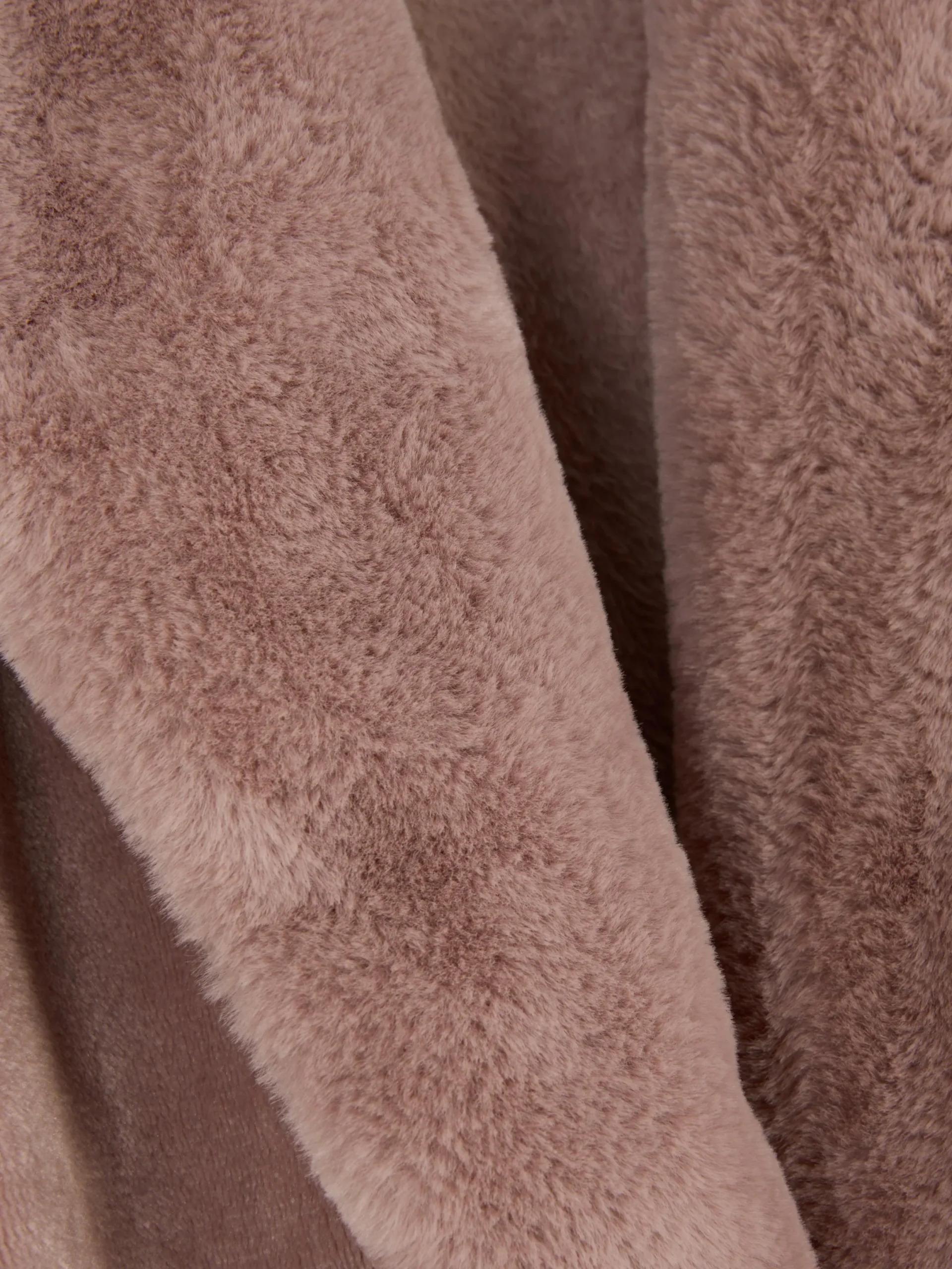 Bademäntel|Primark Midi-Bademantel Aus Plüsch Rosa
