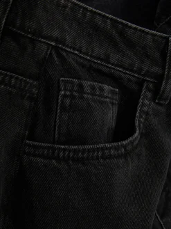 Röcke|Denim|Primark Midi-Jeansrock Leichtes Schwarz