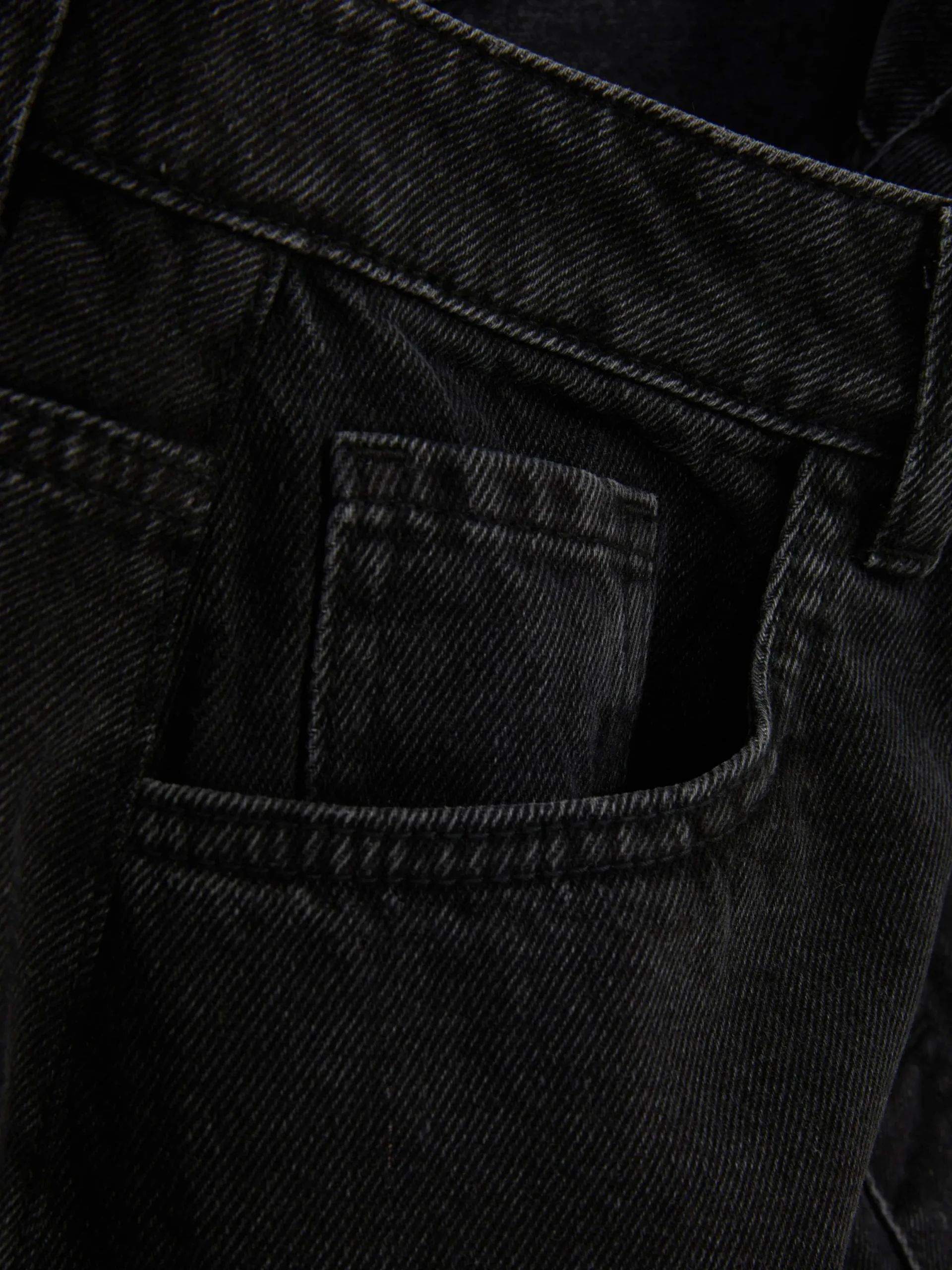 Röcke|Denim|Primark Midi-Jeansrock Leichtes Schwarz