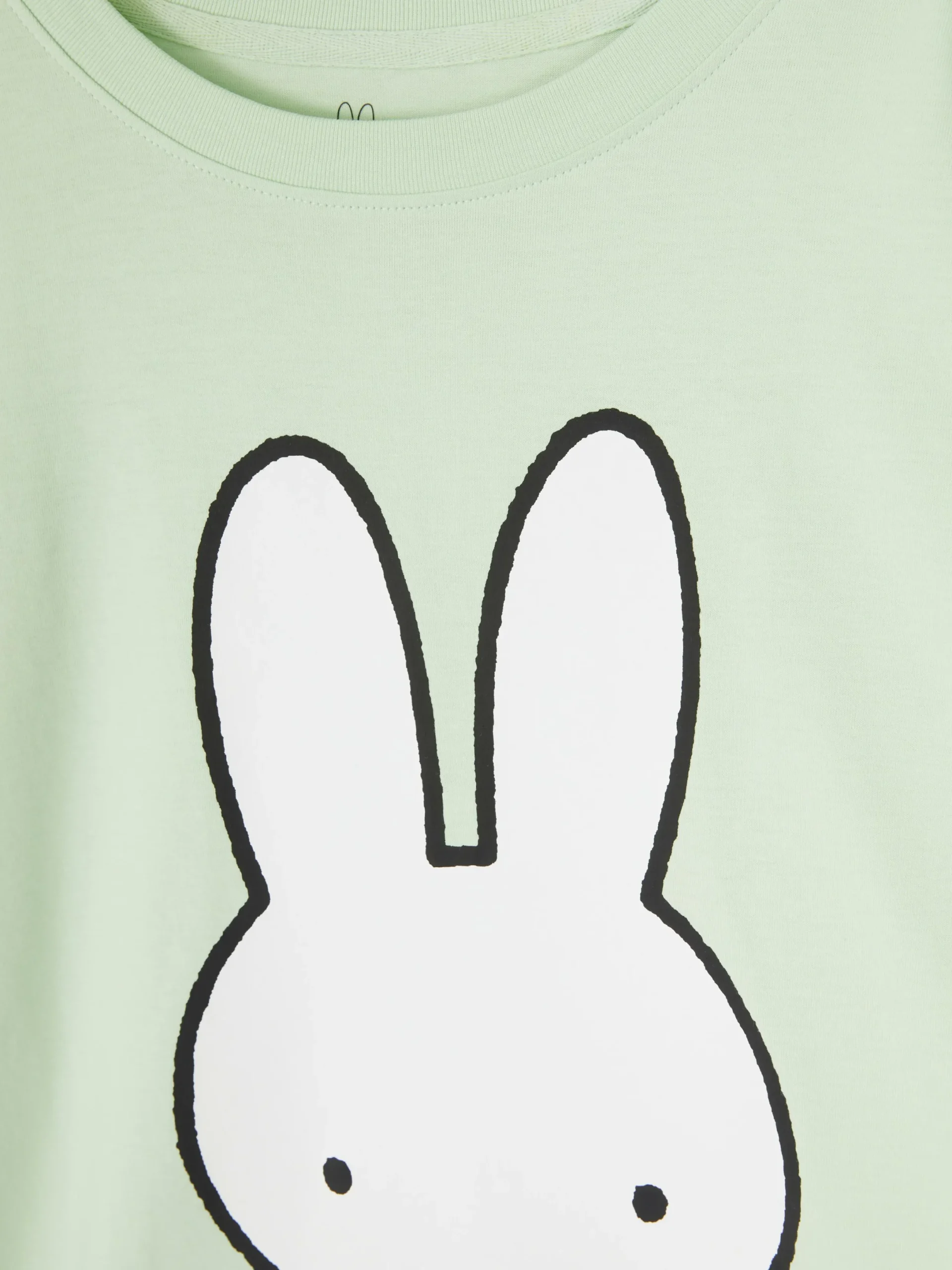 Schlafshirts Und Nachthemden|Primark „Miffy“ Nachthemd Im Oversized-Look Lindgrün