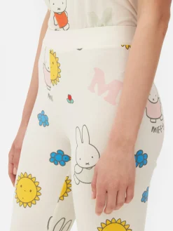Schlafanzughosen|Primark „Miffy“ Schlafanzug-Leggings Elfenbeinfarben