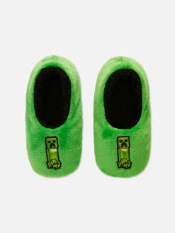 Socken|Primark „Minecraft Creeper“ Füßlinge Grün
