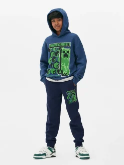 Hoodies Und Sweatshirts|Primark „Minecraft Creeper“ Hoodie Blau
