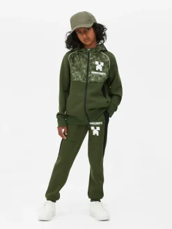 Jogginghosen|Primark „Minecraft“ Jogginghose In Blockfarben Khakifarben