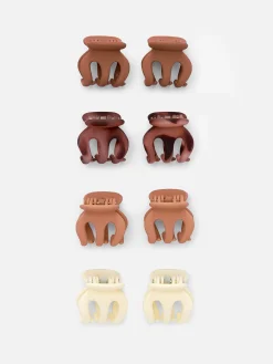 Haarschmuck|Primark Mini Flügel-Haarspangen, 8er-Pack Braun